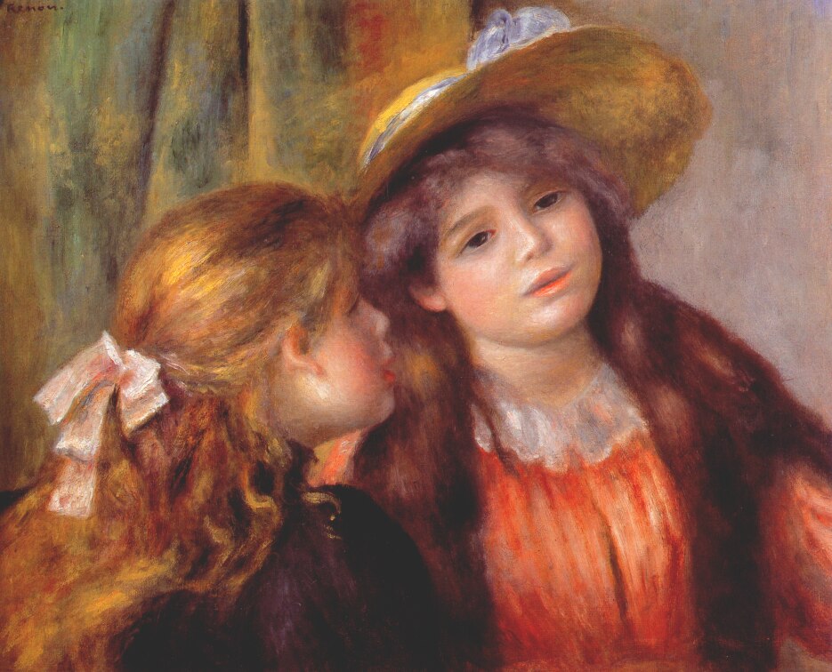 Two girls 1892